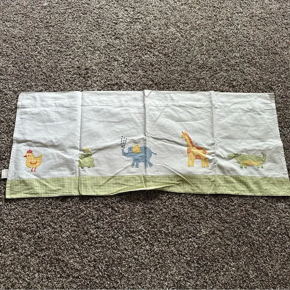 Pottery Barn Kids alphabet Soup valance